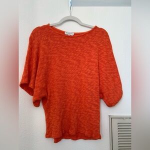 Michael Stars Orange Knit Women's Top